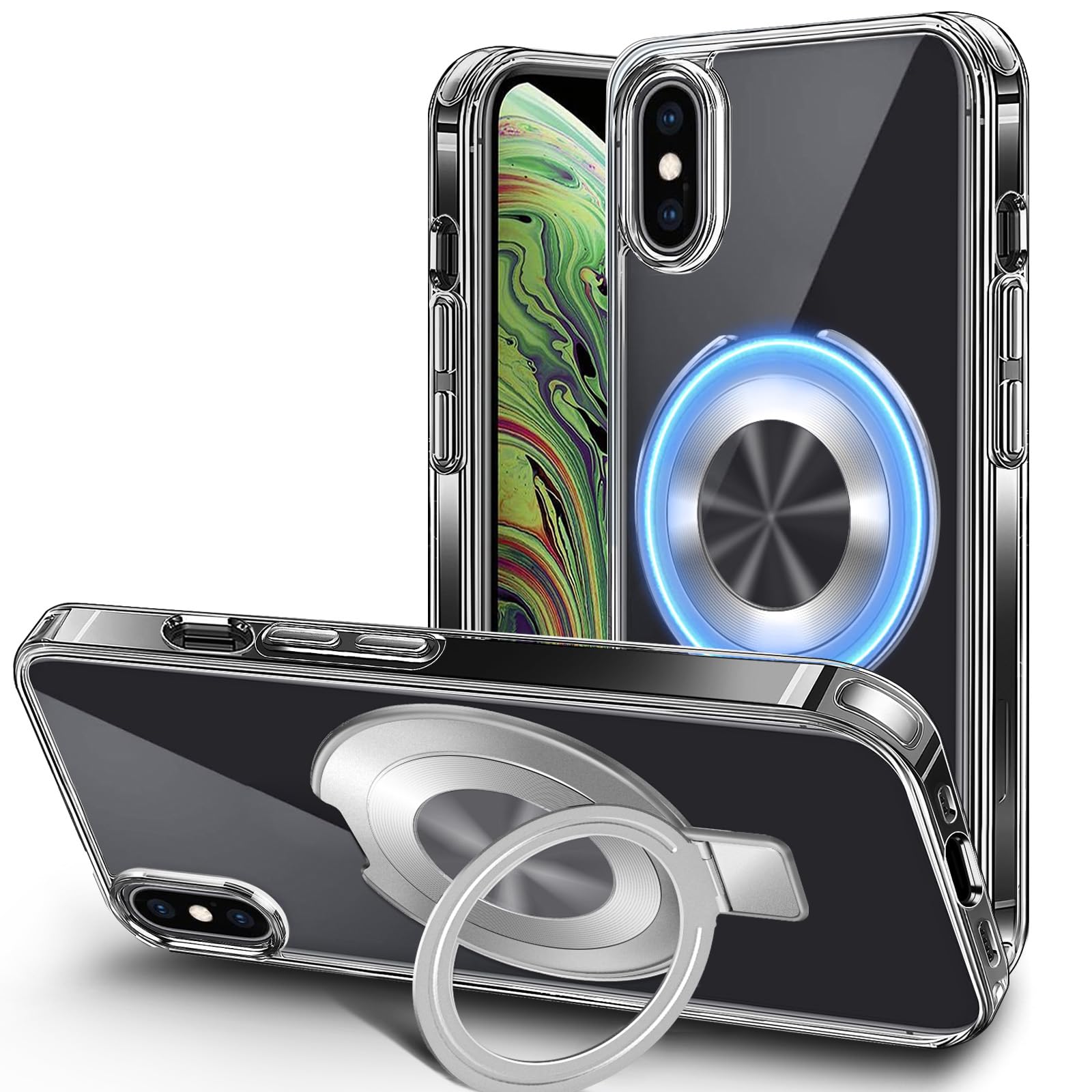 Amazon.co.jp: iPhoneXS ケース MagSafe対応 リング付き iPhone xs
